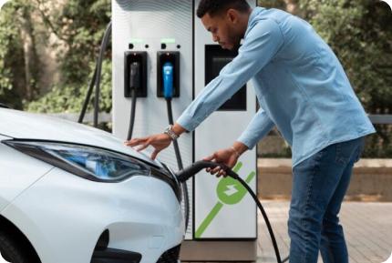 Cargador Eléctrico para Auto Electrolineras